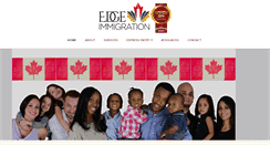 Desktop Screenshot of edgeimmigration.com
